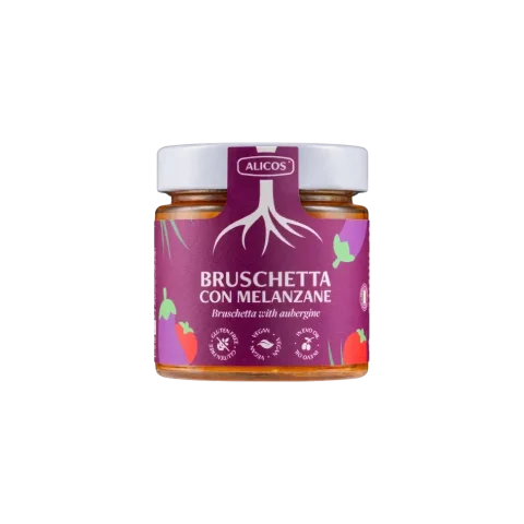 Bruschetta con melanzane
