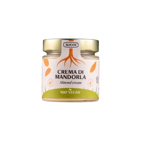 Crema di mandorle vegana