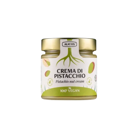 Crema di pistacchio vegana