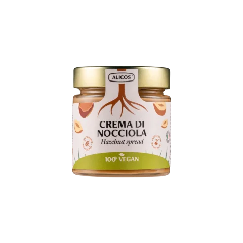 Crema di nocciola vegana